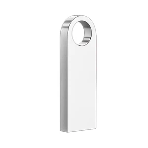 USB 2.0 Silver Mini Flash Drive Pen Drive Memory Stick Thumb Drives 32G 64G - Imagen 1 de 2