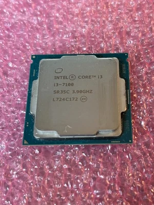 Procesador Intel Core i3-7100 de doble núcleo de 3,90 GHz - LGA1151 - SR35C - Probado Foto 1 de 2