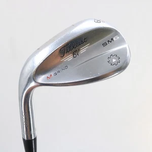Titleist Vokey SM6 Tour Chrome Lob Wedge 60 Deg 60.08M Steel Left-Hand S-155275 - Picture 1 of 9