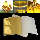 DIY Rose Gold Foil Leaf 100 Sheets Gilding Handicrafts Paper Decoration 9cmx9cm
