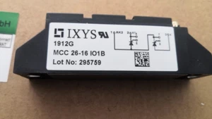 3 Stück Posten - IXYS MCC26-16IO1B SCR IGBT Module 26A/1600V - NEU - Bild 1 von 5