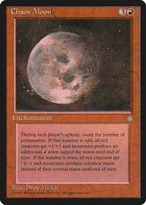 Chaos Moon Ice Age HEAVILY PLD Red Rare MAGIC THE GATHERING MTG CARD ABUGames