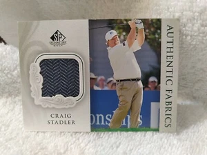 2004 Craig Stadler UD SP Signature Golf Authentic Fabrics Patch #AF-CS Walrus - Picture 1 of 3