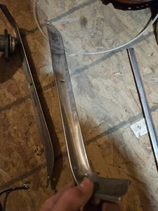 68 Mustang Back Glass Rear Window Side Moldings - Picture 1 of 3