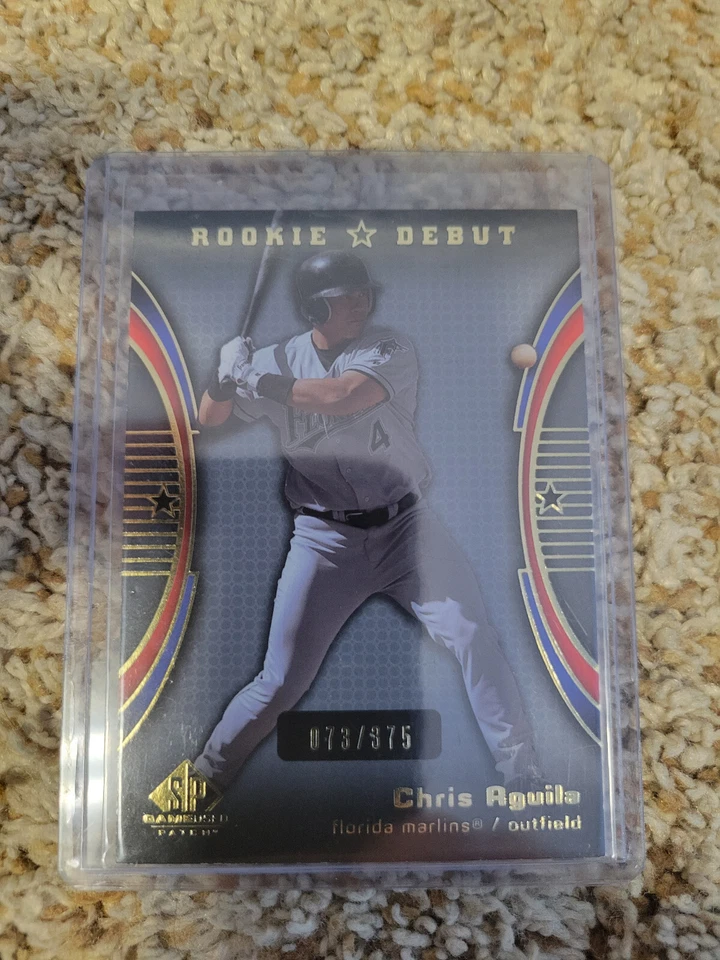 2004 SP Game Used Patch - Chris Aguila #97 /375 (RC) - Image 1 of 2