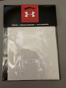 UNDER ARMOUR UA Large Logo 4" Decal (White) Model # UDE2106 - Picture 1 of 2