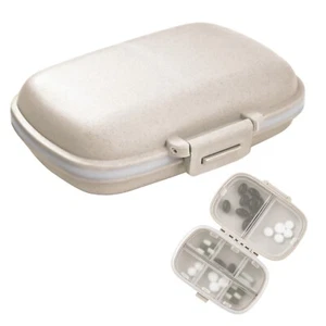1Pack Travel Pill Organizer, 8 Compartments Portable Pill Case, Small Pill Bo... - Picture 1 of 7