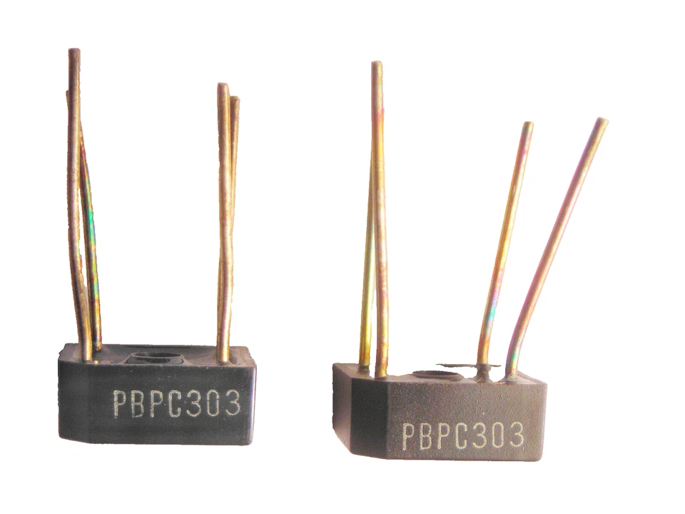 PBPC303   200V 8A  General Instrument Full Wave Bridge Rectifier Square  2 pcs - Image 1 of 1