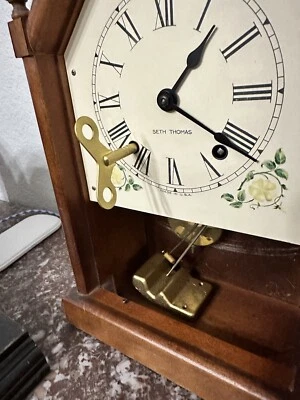 USA Made Winding Key for Seth Thomas “Sharon 7W” Steeple Clock A200 Movement - Image 1 of 2
