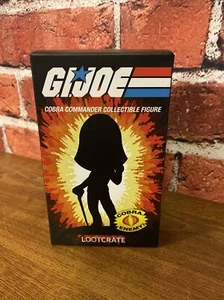 2021 G.I. Joe Cobra Commander Enemy Collectible 5" Figur LootCrate Hasbro blau - Bild 1 von 6