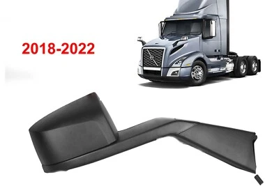 ESPEJO RETROVISOR CAPÓ LADO PASAJERO DERECHO NEGRO TÉRMICO AJUSTE VOLVO VNL 2018-2021 Foto 1 de 2