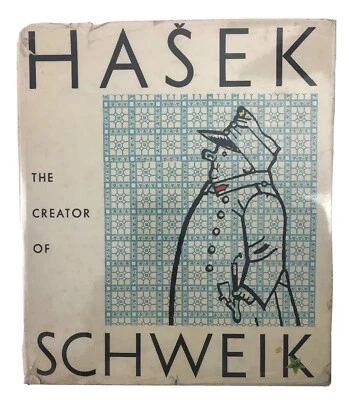 Hasek the Creator of Schweik Emanuel Frynta Vintage 1965 Book Dark Humor Czech - Image 1 of 4