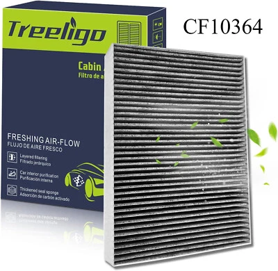CF10364 Cabin Air Filter Carbon For Chrysler 300 Dodge Challenger Charger Magnum - Image 1 of 4