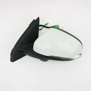 11-13 Volvo S60 614 Ice White Left Door Mirror 31297994 - Picture 1 of 4