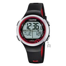 Calypso Digital Crush Kid Watch K5799/6 red and black Rubber strap