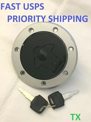 Fuel Gas Cap For Kawasaki Ninja ZX7R ZX750 K/M/P (91-03) ZX7RR ZX750N (96-97) - Image 1 of 4