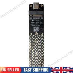 M.2 To USB Adapter JMS580 Chip Support 2230/2242/2260/2280 Size SSD - Afbeelding 1 van 12