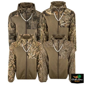 DRAKE WATERFOWL SYSTEMS MST ENDURANCE HYBRID CAMO LINER JACKET FULL ZIP W/ HOOD - Picture 1 of 5