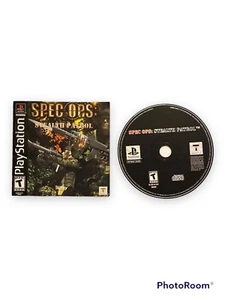Spec Ops: Stealth Patrol PS1 PlayStation 1 gioco disco e manuale - Foto 1 di 1