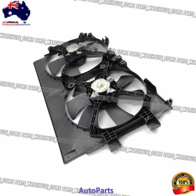 Radiator Thermo Cooling Fan Assembly for Mitsubishi Lancer CJ CF ASX XA XB XC XD - image 1 of 4