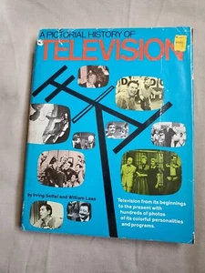 A Pictorial History of Television by Settel/William Laas 1969 Hardcover DJ - Picture 1 of 16