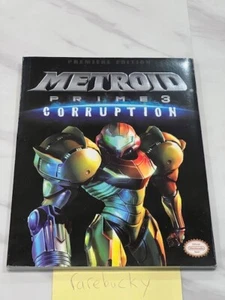 Metroid Prime 3: Corruption Official Prima Strategy Guide (Wii) NEW SEALED MINT! - Picture 1 of 2