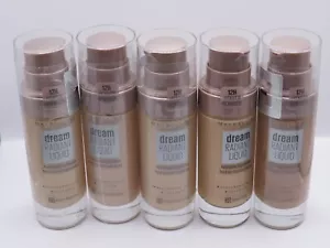 3 X MAYBELLINE DREAM RADIANT LIQUID HYDRATING FOUNDATION 30ML - CHOOSE SHADE - Picture 1 of 26