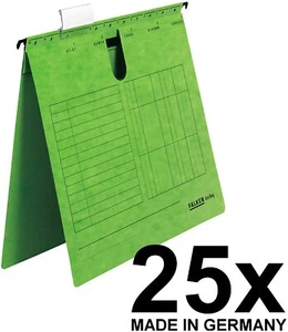 Original Falken 25er Pack Hängehefter UniReg Kaufmännische Heftung 80002785 grün - Bild 1 von 1