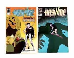 DC Comics Haywire #7 #9 sehr guter Zustand Board & Sleeve (1989) empfohlen für ältere Leser - Bild 1 von 13