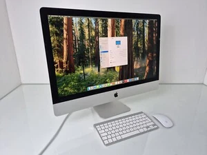 Apple iMac 27" 2020 Retina 5k i7-10700K 3.8GHz 16GB 2TB Sequoia 15.5 Cracked - Afbeelding 1 van 12