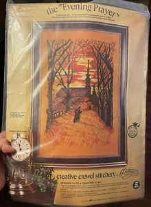 NEW Never Opened. the “Evening Prayer” By Paragon Needle Craft. 16x24. - Picture 1 of 10