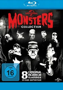 Universal Monsters Collection / 8 Originial-Horrorklassiker # 8-BLU-RAY-BOX-NEU - Bild 1 von 2