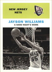 1998-99 Fleer Vintage '61 Nets Basketball Card #140 Jayson Williams PF
