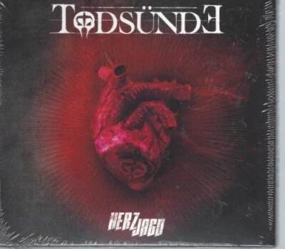 Todsünde - Herzjagd - Inkl. Poster - Digipack - CD - Neu / OVP - Bild 1 von 2