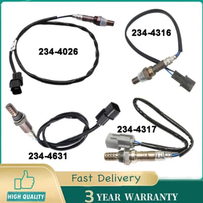 4x Oxygen Sensors fit Mitsubishi Galant 2.4L L4 2004 2005 2006 2007 2008-2012 - Image 1 of 4