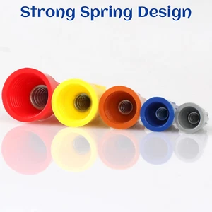 180 PCS Wire Connectors Insulating Insert Twist Electrical with Spring Portable  - Picture 1 of 7