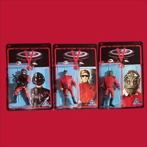 V miniseries visitors 3.75 inches set x 3 toys Reptile, Shocktrooper, Visitor.