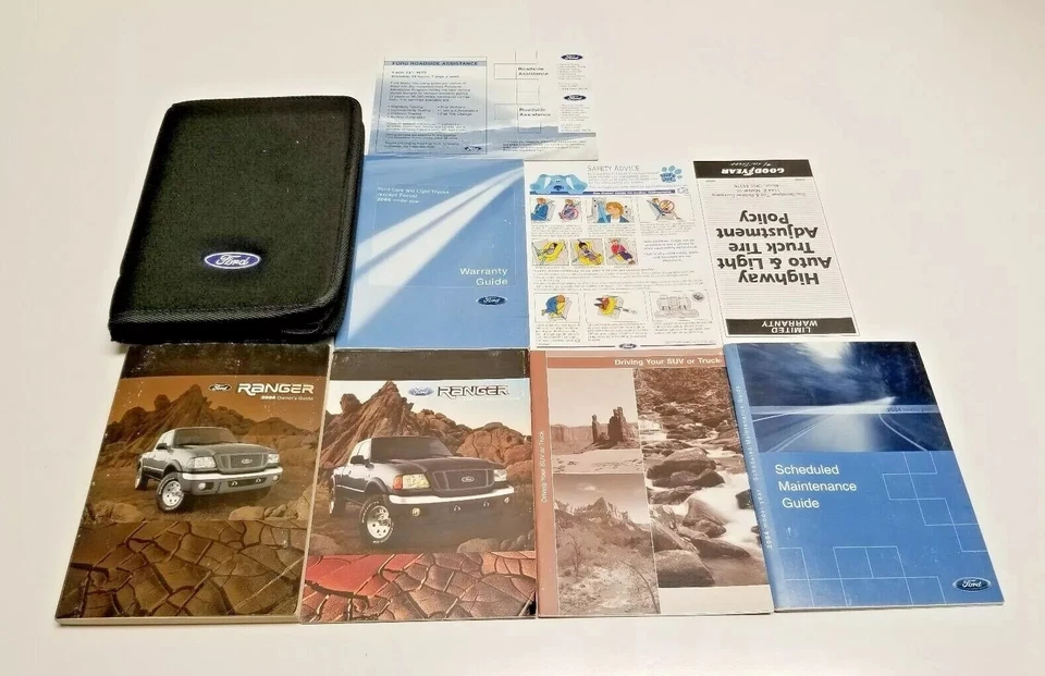 2004 FORD RANGER OWNERS MANUAL XL XLT EDGE TREMOR V4 2.3L V6 3.0L 4.0L 4X4 2WD - Image 1 of 1