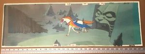 SheRa Pan Production Background Cel HeMan Princess Power Masters Universe obg - Bild 1 von 2