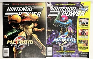 Nintendo Power Volumes 162 & 163 (Metroid Prime & Metroid Fusion) W/Posters - Picture 1 of 23