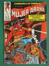 SPIDER-WOMAN #11 DEATH DUEL WITH BROTHER GRIMM LA MUJER ARAÑA MEXICAN COMIC
