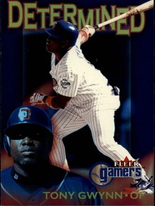 2000 Fleer Gamers Determined #D11 Tony Gwynn - NM-MT