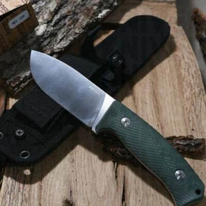 Lionsteel M3 Green G10 Ac2 Edition Fixed Blade Knife Camp Knife - Bild 1 von 2