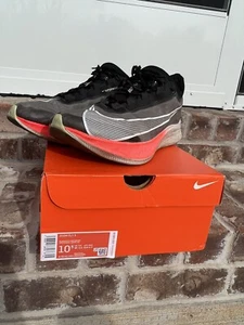 Nike Zoom Fly 3 Mens 10.5 Black/White-Laser Crimson AT8240-003 Running Walk - Picture 1 of 9