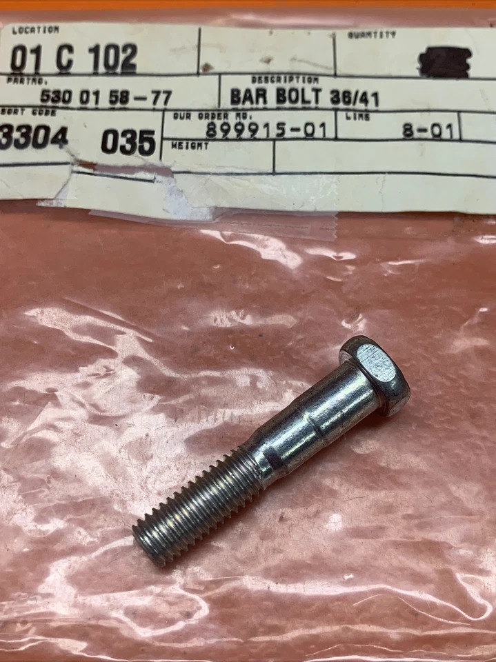 OEM HUSQVARNA 36 41 136 137 141 LE 142 295 1975 2275 BAR PERNO/PERNO 530015877 B74 Foto 1 de 1