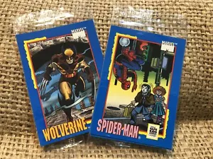 1991 Impel Marvel National Safe Kids Kampagne Promo 6 Karten versiegelt Set Halloween - Bild 1 von 8