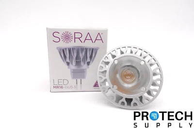 Soraa Vivid MR16 / LED Bulb GU5.3 3000K 25° / SM16-07-25D-930-03 NEW w/ WARRANTY - Image 1 of 4