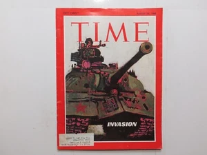 Time Magazine August 30 1968 Vol. 92 No. 9 The Russian Invasion SIx2 - Picture 1 of 1
