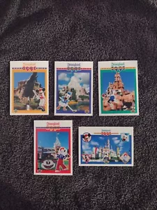 1991 Disneyland Upper Deck Complete 5 Card Promo Preview Set - Mint Condition - Bild 1 von 7