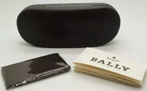 OCCHIALI DA SOLE BALLY MARRONI CUSTODIA RIGIDA A CONCHIGLIA PANNO LIBRETTO NUOVI!!! - Foto 1 di 4